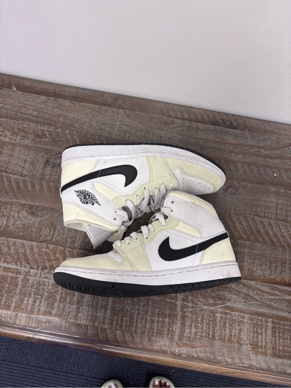 Jordan 1 Women’s Cream Coconut Milk Leather Sneaker